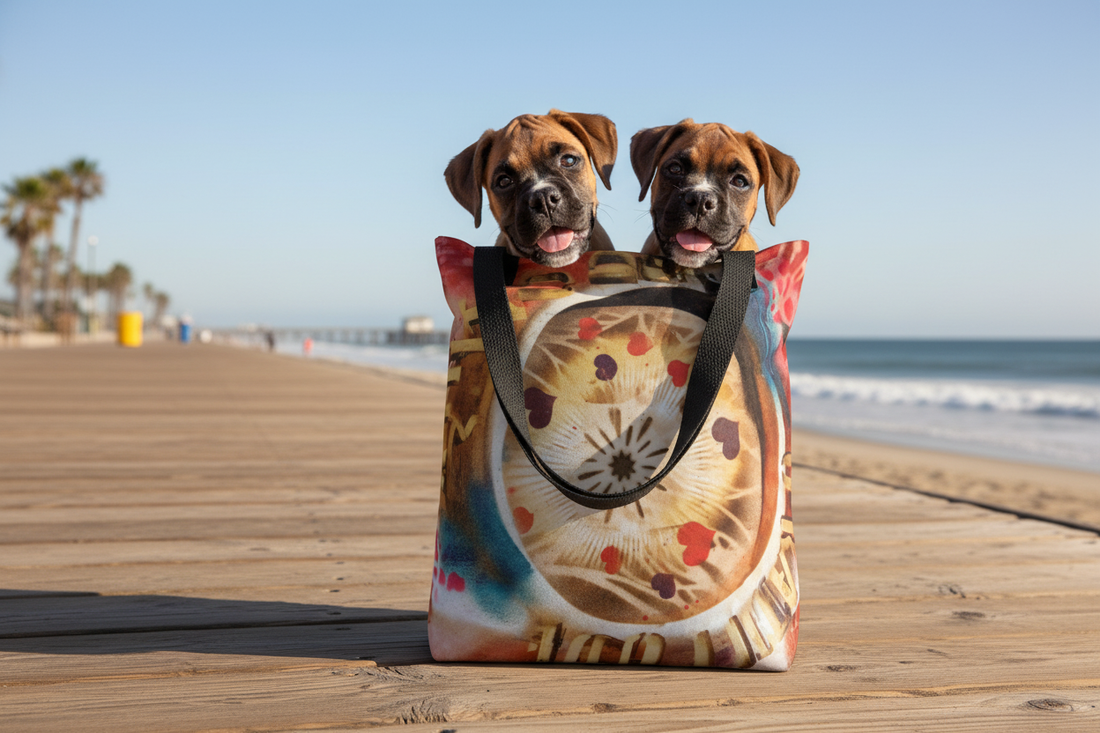 Attitude of Gratitude Tote Bags: Art-Inspired Accessories