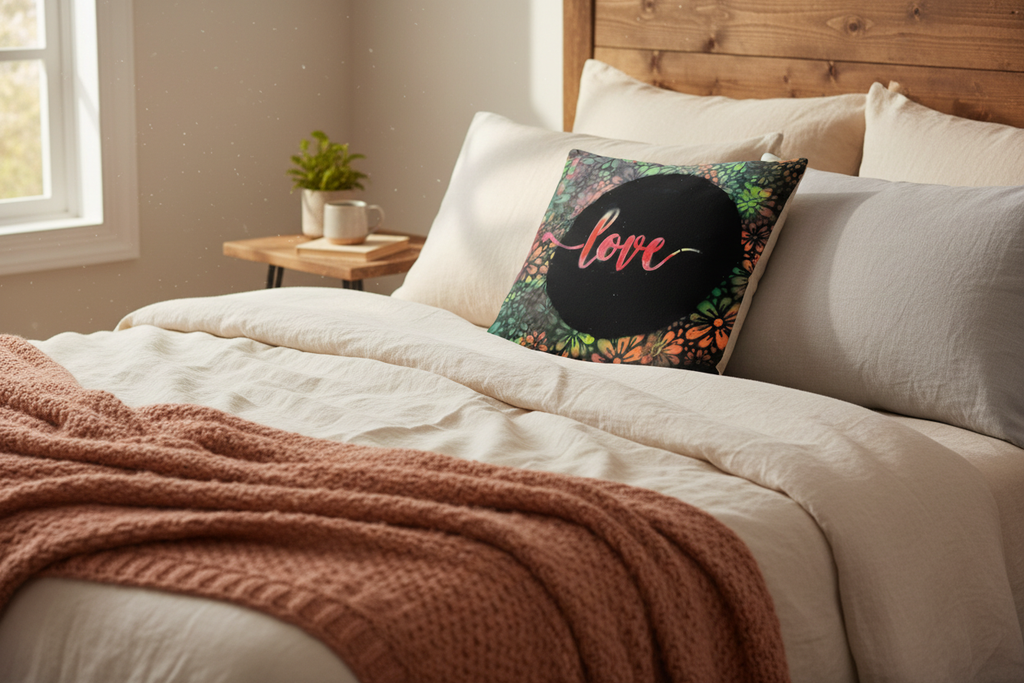 Premium Linen-Feel Pillow Case